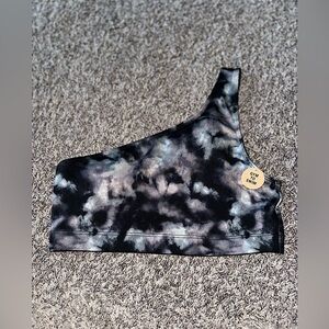 Victoria’s Secret PINK! GYM to SWIM Sport One Shoulder Bra Size Small NWT